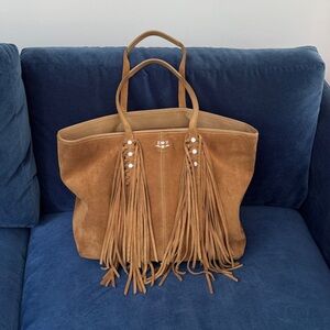 Zadig‎ & Voltaire Mick Suede Fringes tote bag